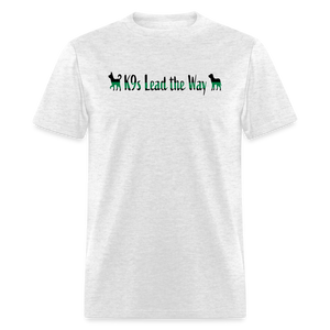 K9s Lead the Way - Military - Unisex Classic T-Shirt - light heather gray