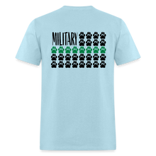 Load image into Gallery viewer, K9s Lead the Way - Military - Unisex Classic T-Shirt - powder blue
