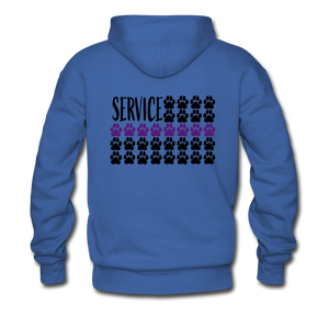 K9s Lead the Way - Service - Men’s Premium Hoodie - royalblue