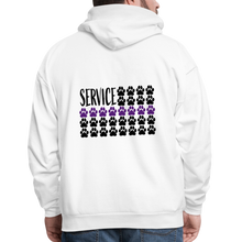 Load image into Gallery viewer, K9s Lead the Way - Service - Men&#39;s Hoodie - white
