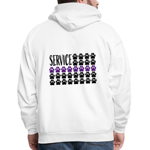 K9s Lead the Way - Service - Men's Hoodie - white