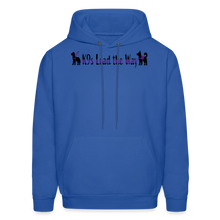 Load image into Gallery viewer, K9s Lead the Way - Service - Men&#39;s Hoodie - royal blue
