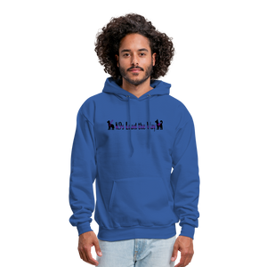 K9s Lead the Way - Service - Men's Hoodie - royal blue