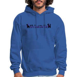 K9s Lead the Way - Service - Men's Hoodie - royal blue