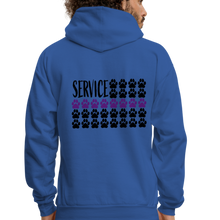 Load image into Gallery viewer, K9s Lead the Way - Service - Men&#39;s Hoodie - royal blue
