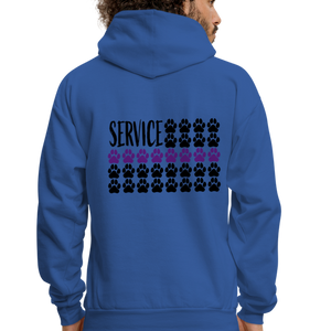 K9s Lead the Way - Service - Men's Hoodie - royal blue