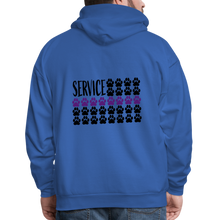 Load image into Gallery viewer, K9s Lead the Way - Service - Men&#39;s Hoodie - royal blue
