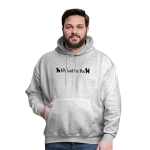 Load image into Gallery viewer, K9s Lead the Way - Service - Men&#39;s Hoodie - heather gray
