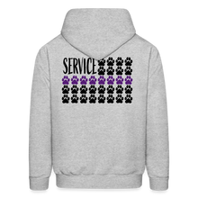 Load image into Gallery viewer, K9s Lead the Way - Service - Men&#39;s Hoodie - heather gray
