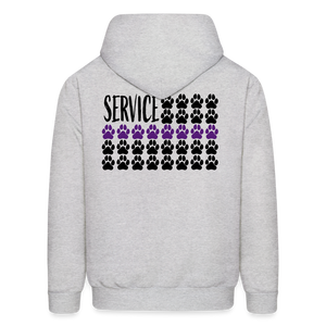 K9s Lead the Way - Service - Men's Hoodie - ash 