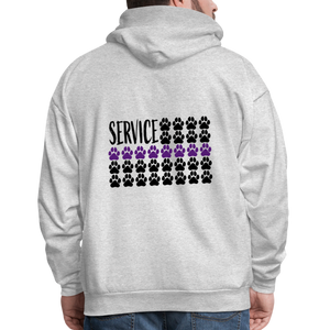 K9s Lead the Way - Service - Men's Hoodie - ash 