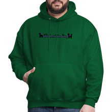 Load image into Gallery viewer, K9s Lead the Way - Service - Men&#39;s Hoodie - forest green
