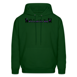 K9s Lead the Way - Service - Men's Hoodie - forest green