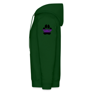 K9s Lead the Way - Service - Men's Hoodie - forest green