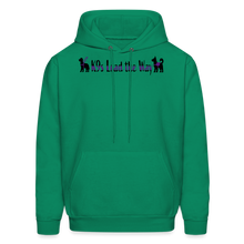 Load image into Gallery viewer, K9s Lead the Way - Service - Men&#39;s Hoodie - kelly green
