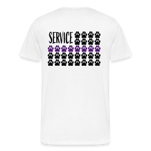 Load image into Gallery viewer, K9s Lead the Way - Service - Men&#39;s Premium T-Shirt - white
