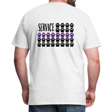 Load image into Gallery viewer, K9s Lead the Way - Service - Men&#39;s Premium T-Shirt - white
