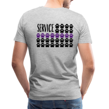 Load image into Gallery viewer, K9s Lead the Way - Service - Men&#39;s Premium T-Shirt - heather gray
