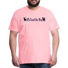 Load image into Gallery viewer, K9s Lead the Way - Service - Men&#39;s Premium T-Shirt - pink
