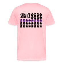 Load image into Gallery viewer, K9s Lead the Way - Service - Men&#39;s Premium T-Shirt - pink
