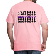 Load image into Gallery viewer, K9s Lead the Way - Service - Men&#39;s Premium T-Shirt - pink
