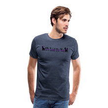 Load image into Gallery viewer, K9s Lead the Way - Service - Men&#39;s Premium T-Shirt - heather blue
