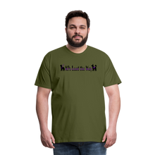 Load image into Gallery viewer, K9s Lead the Way - Service - Men&#39;s Premium T-Shirt - olive green
