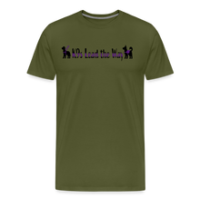 Load image into Gallery viewer, K9s Lead the Way - Service - Men&#39;s Premium T-Shirt - olive green
