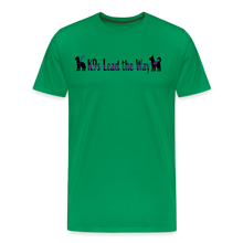 Load image into Gallery viewer, K9s Lead the Way - Service - Men&#39;s Premium T-Shirt - kelly green
