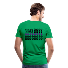 Load image into Gallery viewer, K9s Lead the Way - Service - Men&#39;s Premium T-Shirt - kelly green
