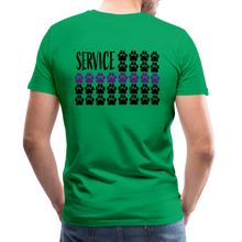 Load image into Gallery viewer, K9s Lead the Way - Service - Men&#39;s Premium T-Shirt - kelly green
