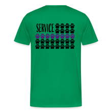 Load image into Gallery viewer, K9s Lead the Way - Service - Men&#39;s Premium T-Shirt - kelly green
