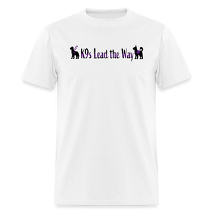 K9s Lead the Way - Service - Unisex Classic T-Shirt - white