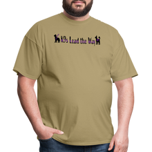 Load image into Gallery viewer, K9s Lead the Way - Service - Unisex Classic T-Shirt - khaki
