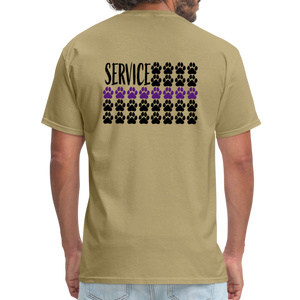 K9s Lead the Way - Service - Unisex Classic T-Shirt - khaki