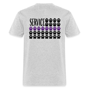 K9s Lead the Way - Service - Unisex Classic T-Shirt - heather gray