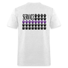 Load image into Gallery viewer, K9s Lead the Way - Service - Unisex Classic T-Shirt - light heather gray
