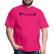 Load image into Gallery viewer, K9s Lead the Way - Service - Unisex Classic T-Shirt - fuchsia
