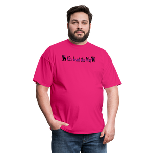 K9s Lead the Way - Service - Unisex Classic T-Shirt - fuchsia