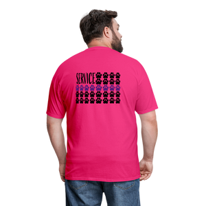 K9s Lead the Way - Service - Unisex Classic T-Shirt - fuchsia