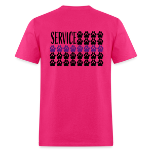 K9s Lead the Way - Service - Unisex Classic T-Shirt - fuchsia