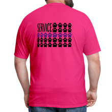 Load image into Gallery viewer, K9s Lead the Way - Service - Unisex Classic T-Shirt - fuchsia
