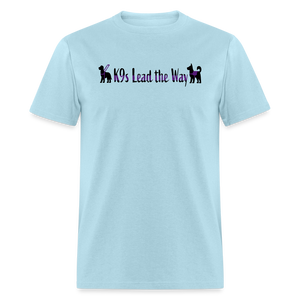 K9s Lead the Way - Service - Unisex Classic T-Shirt - powder blue