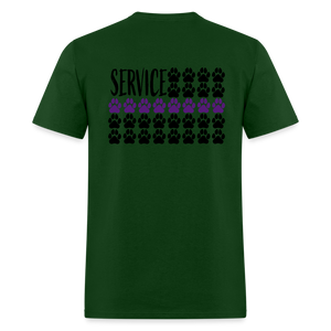 K9s Lead the Way - Service - Unisex Classic T-Shirt - forest green