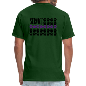 K9s Lead the Way - Service - Unisex Classic T-Shirt - forest green