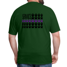 Load image into Gallery viewer, K9s Lead the Way - Service - Unisex Classic T-Shirt - forest green
