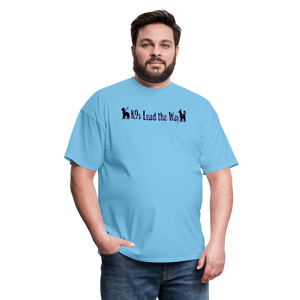 K9s Lead the Way - Service - Unisex Classic T-Shirt - aquatic blue