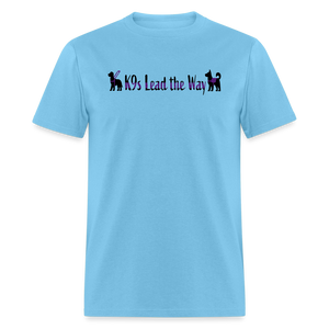 K9s Lead the Way - Service - Unisex Classic T-Shirt - aquatic blue