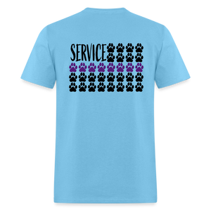 K9s Lead the Way - Service - Unisex Classic T-Shirt - aquatic blue