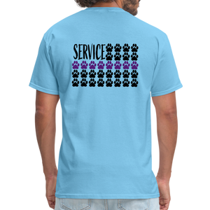 K9s Lead the Way - Service - Unisex Classic T-Shirt - aquatic blue